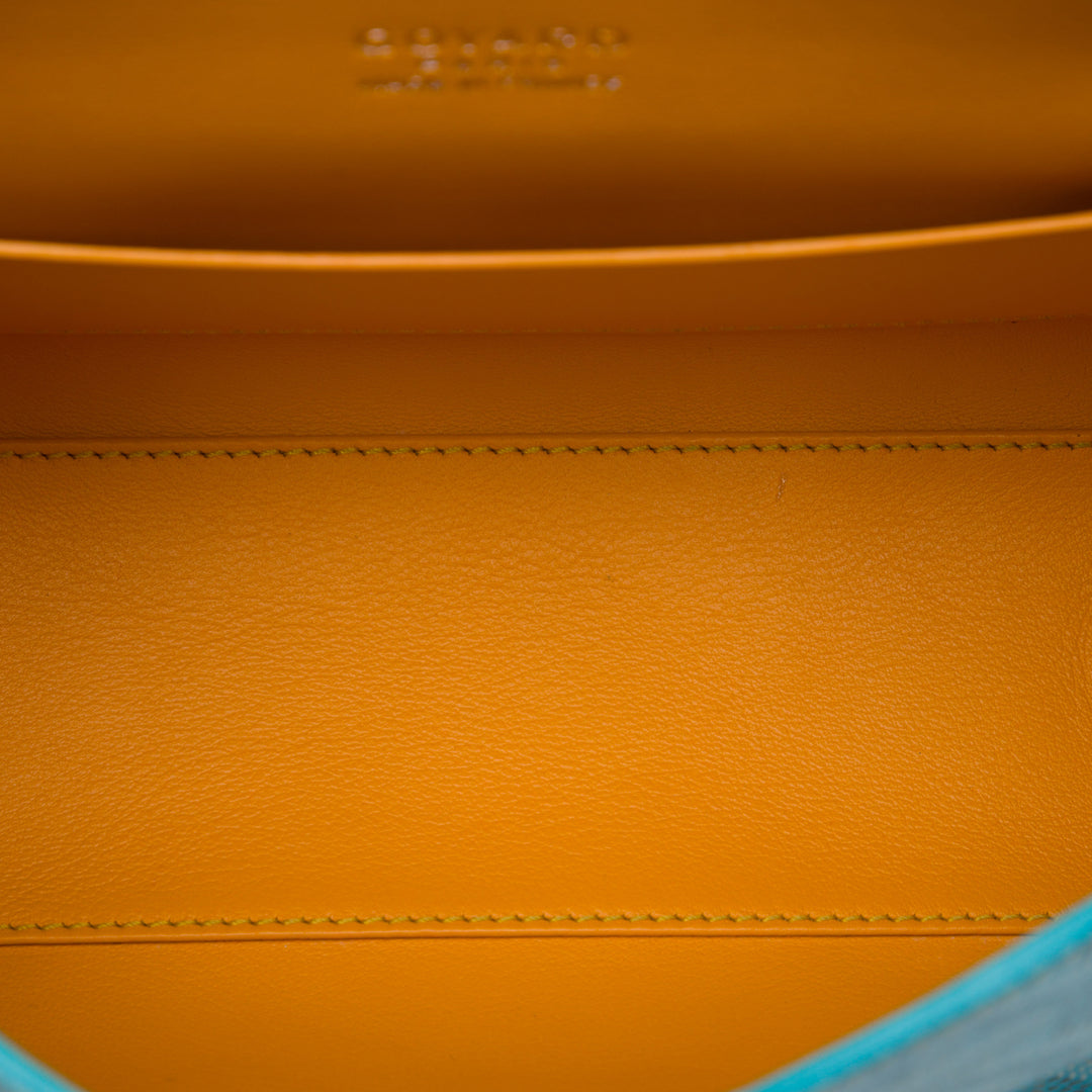 Saigon Souple Mini Goyardine Bleu