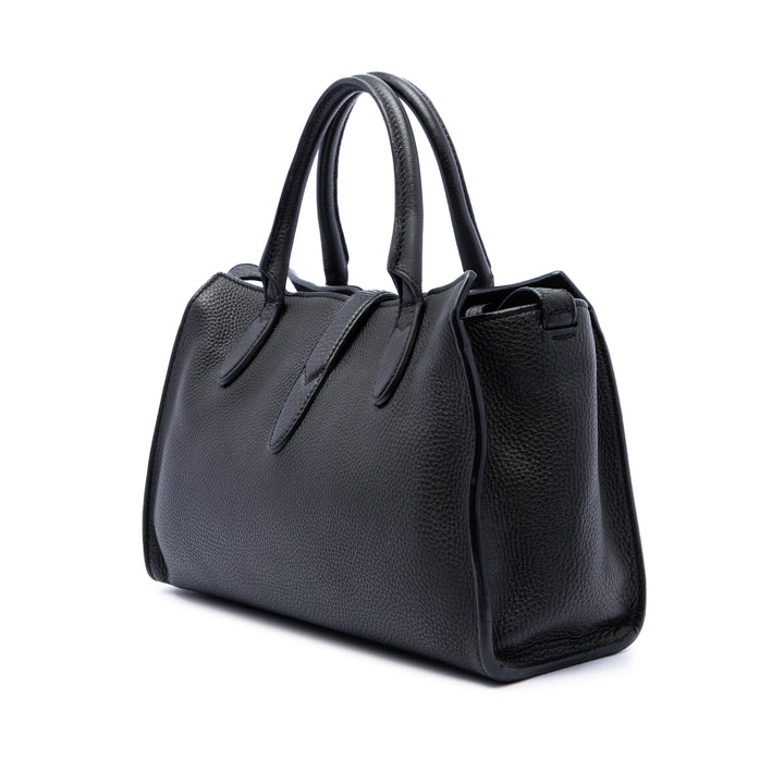 Gucci grainé Souple Jackie Cabas Petit Cuir de veau grainé Noir – vue 2 – GABY PARIS