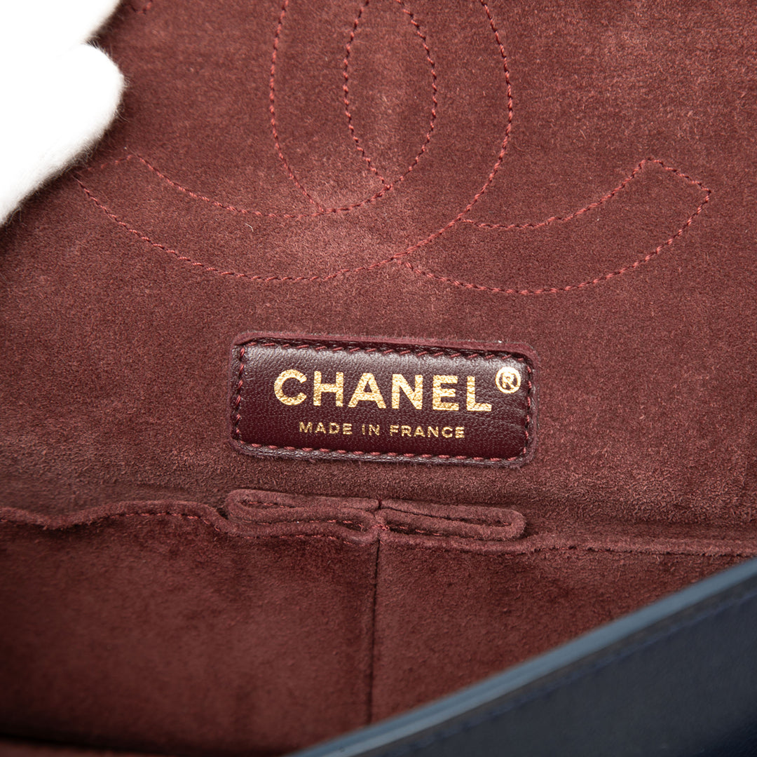 Chanel Cuir de veau Reissue 2.55 Medallion Double rabat 225