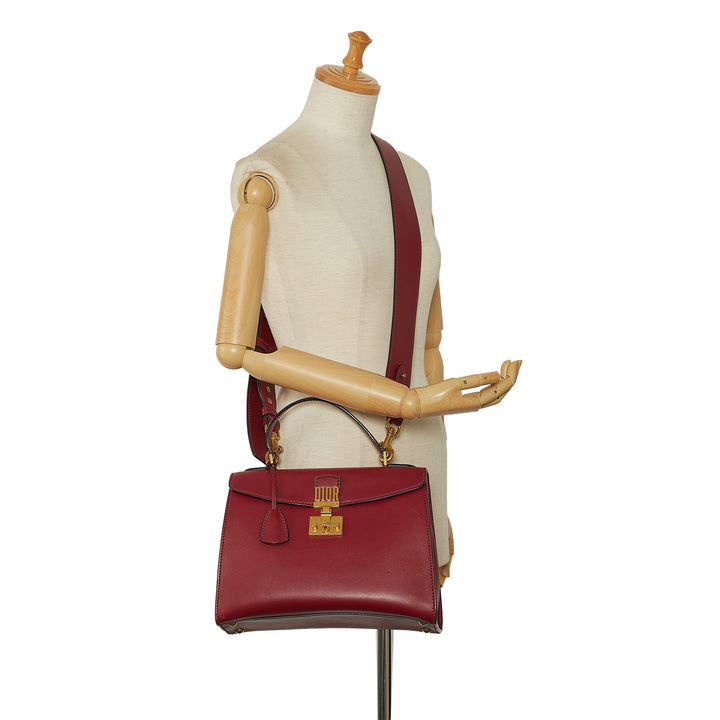 DiorAddict Top Handle Bag Red - Gaby Paris