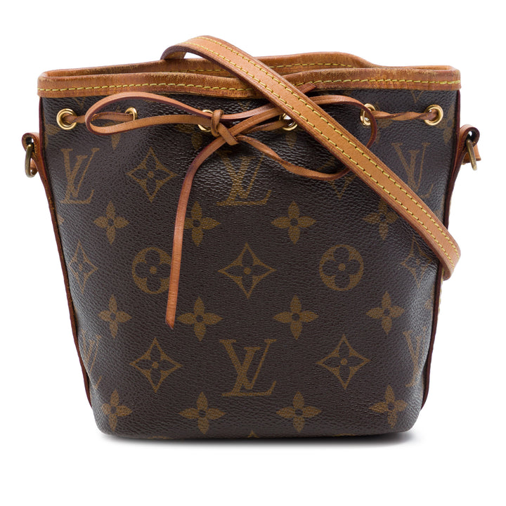 Noe Nano Monogram Marron