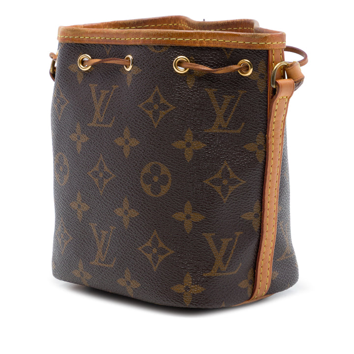 Noe Nano Monogram Marron