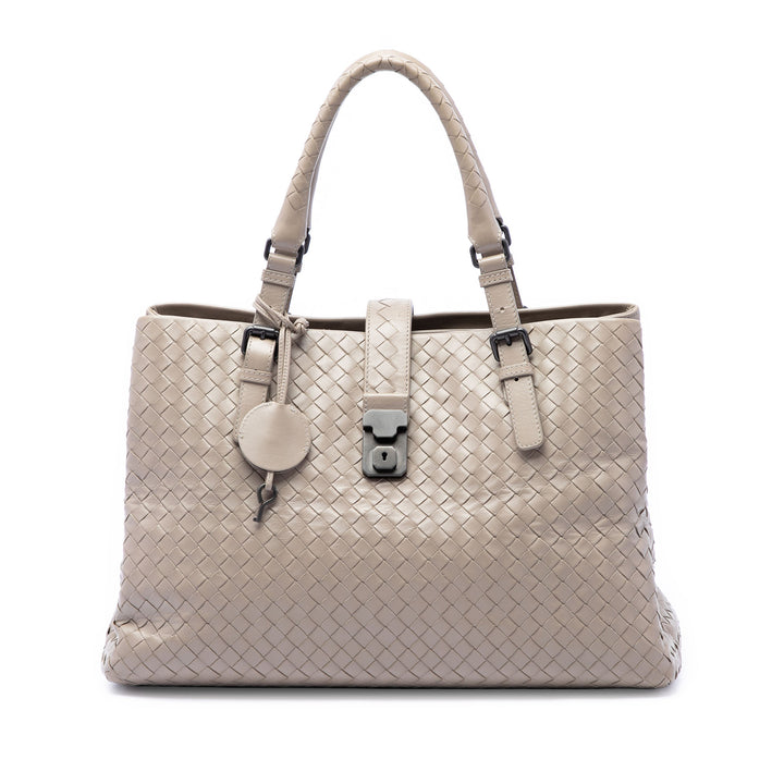 Bottega Veneta Medium Nappa Intrecciato Roma Cabas