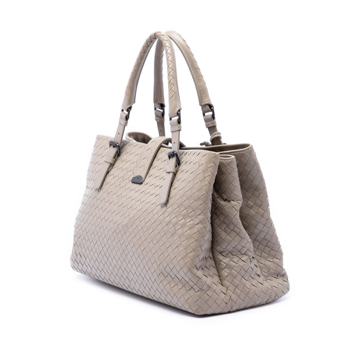 Bottega Veneta Medium Nappa Intrecciato Roma Cabas