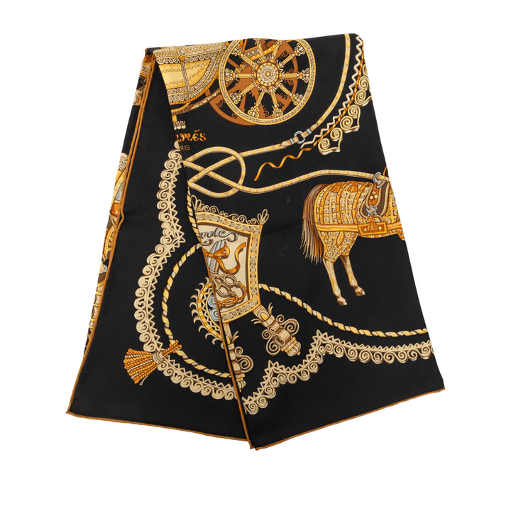 Paperoles Foulard 90 Noir