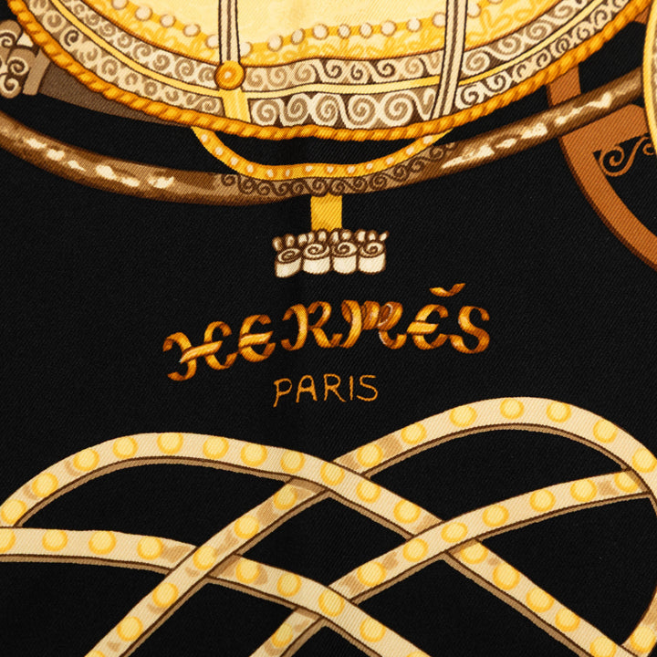 Paperoles Foulard 90 Noir