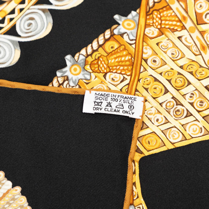 Paperoles Foulard 90 Noir