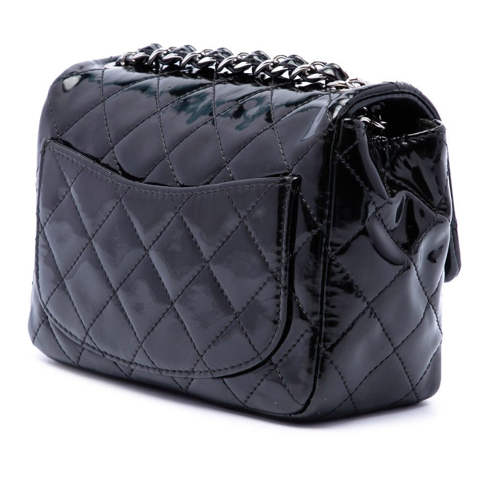 Chanel Classic Carré Rabat simple Mini Noir – vue 2 – GABY PARIS