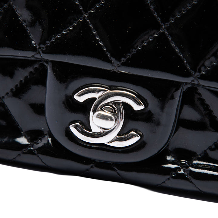 Chanel Classic Carré Rabat simple Mini Noir – vue 5 – GABY PARIS