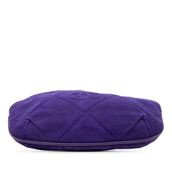 Chanel CC Daim Pompon Pochette