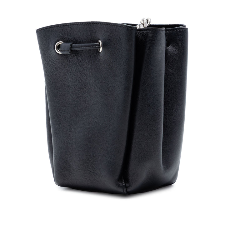 Saint Laurent Mini Cuir Monogram Embellished Bourse Bucket Sac