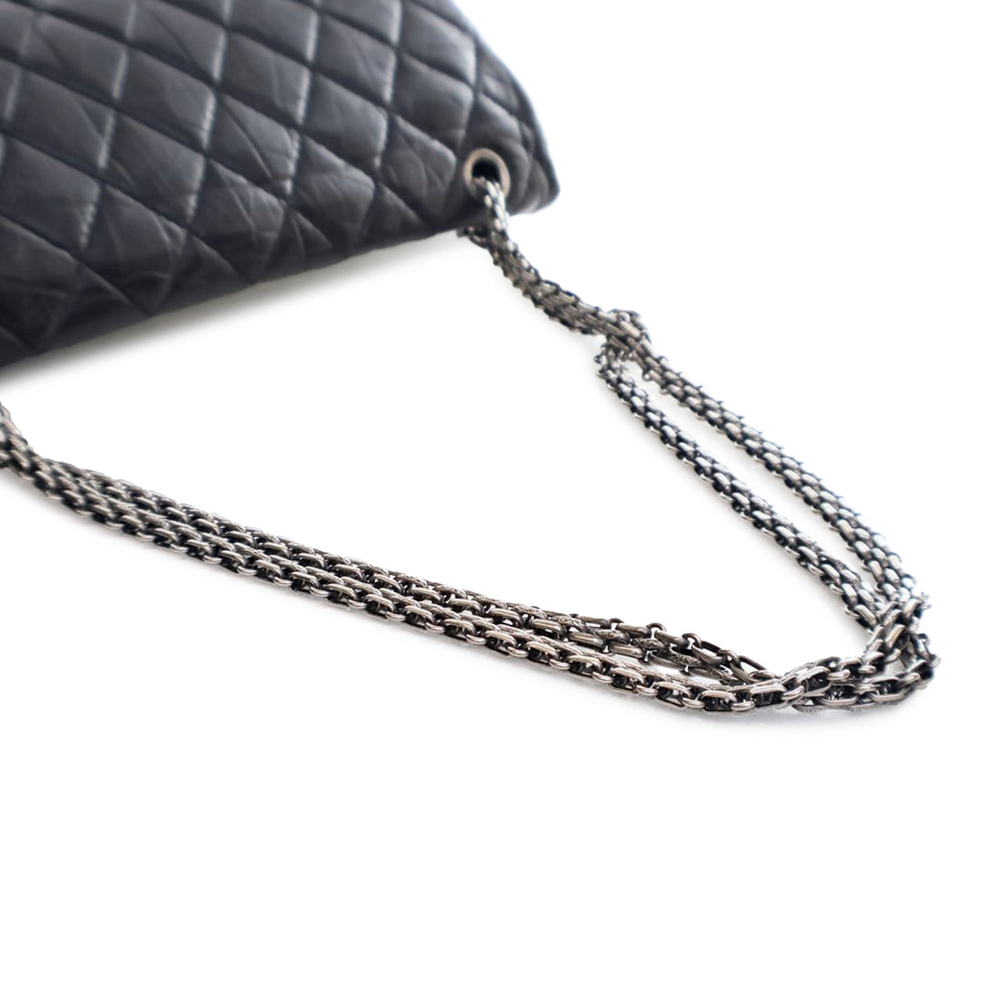 Chanel Matelassé vieilli Cuir de veau Reissue 2.55 Double rabat 227