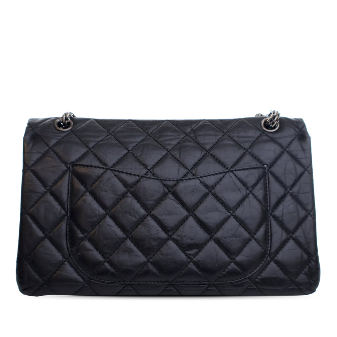 Chanel Reissue 2.55 vieilli Cuir de veau Double rabat 227
