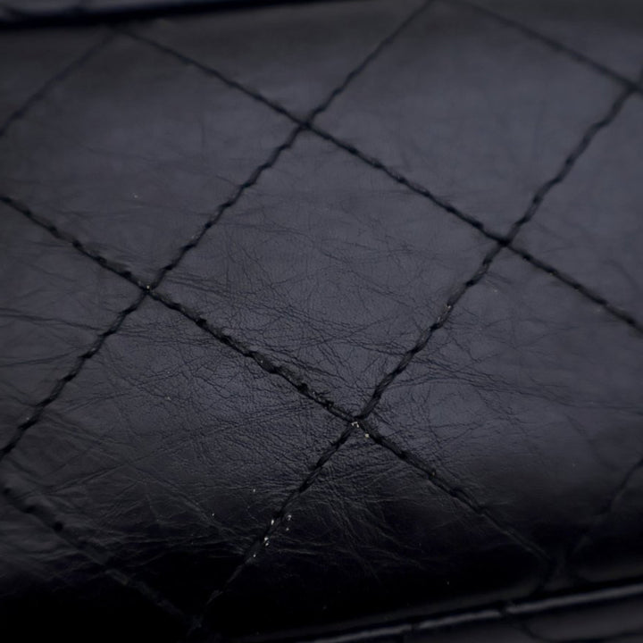 Chanel Matelassé vieilli Cuir de veau Reissue 2.55 Double rabat 227