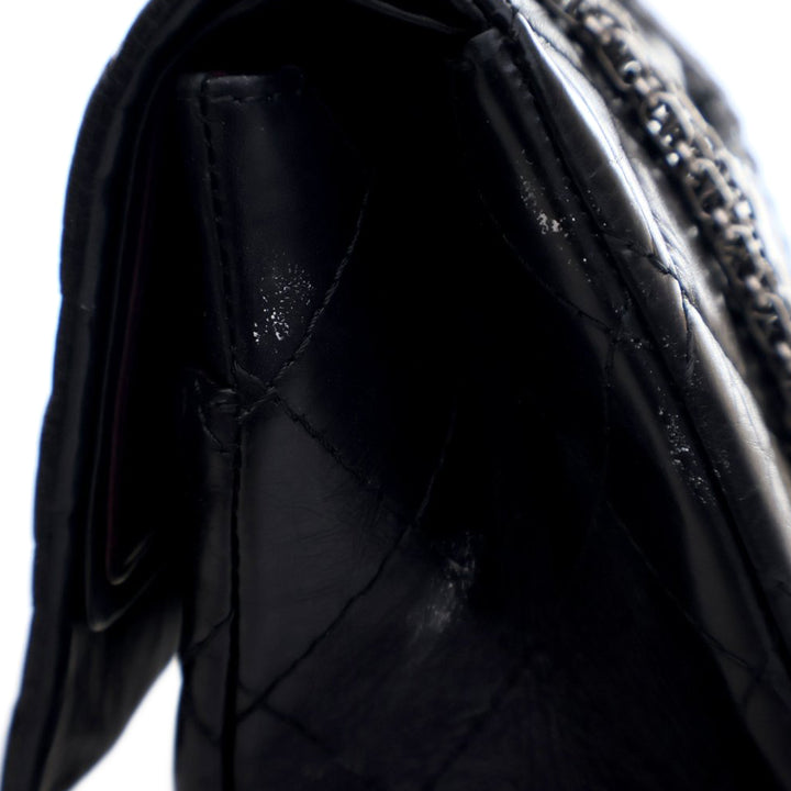 Chanel Matelassé vieilli Cuir de veau Reissue 2.55 Double rabat 227