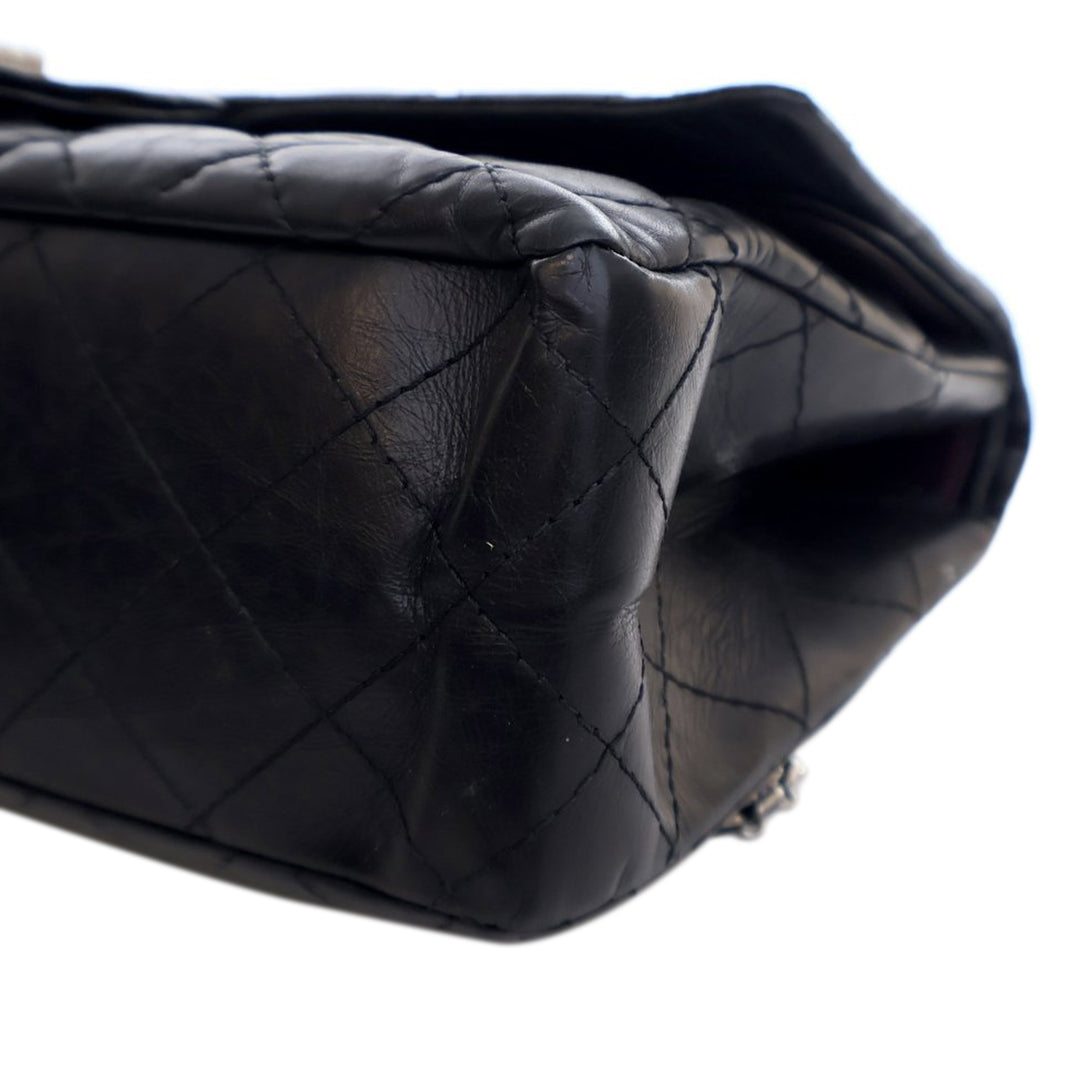 Chanel Matelassé vieilli Cuir de veau Reissue 2.55 Double rabat 227
