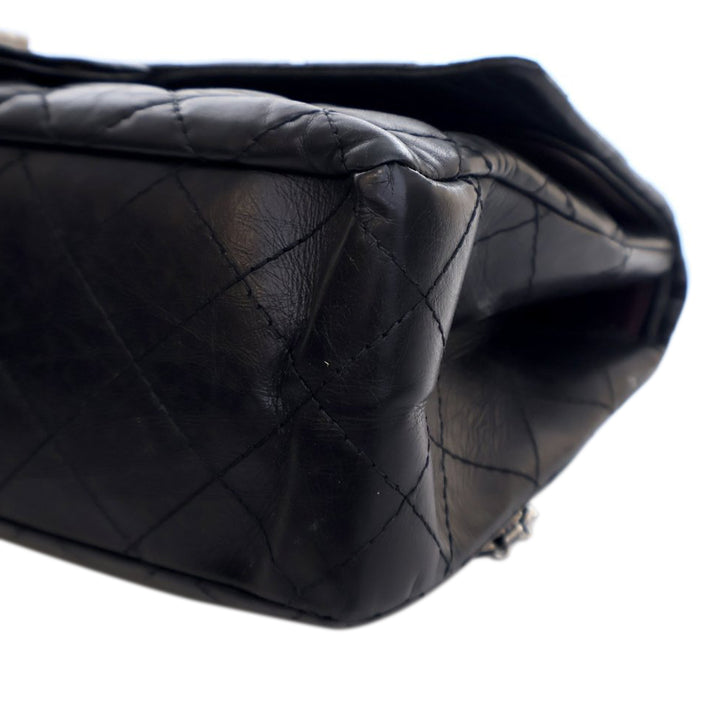 Chanel Matelassé vieilli Cuir de veau Reissue 2.55 Double rabat 227