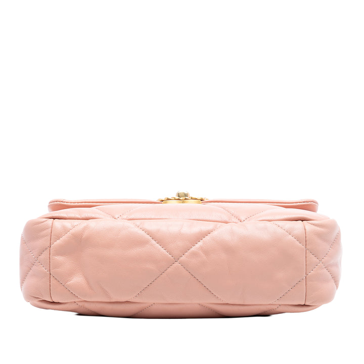 Chanel Medium Cuir d’agneau 19 à rabat