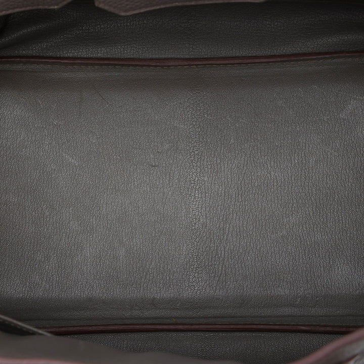Hermès Birkin Retourne 35 Togo Gris – vue 4 – GABY PARIS