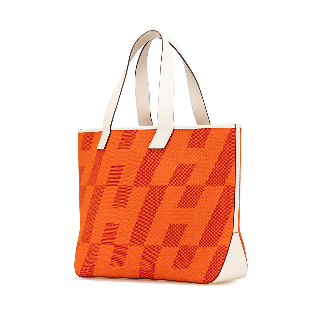 Hermès H et Cabas H en Biais 40 Cuir Swift
