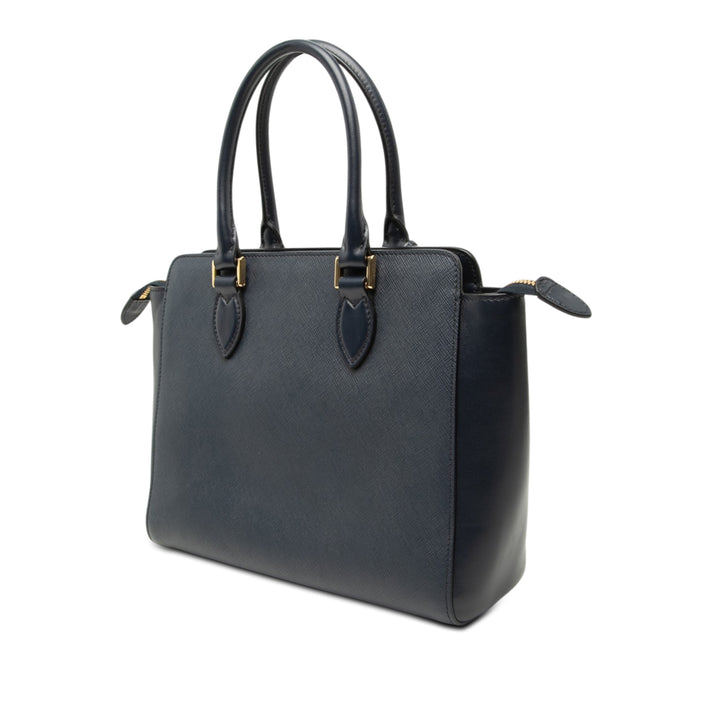 Prada Soft Veau à finitions Saffiano Lux Open Convertible Cabas
