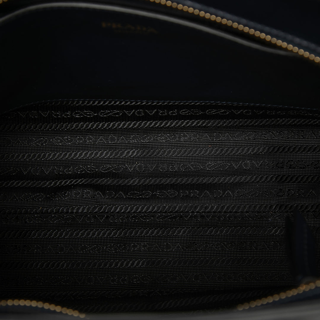 Prada Soft Veau à finitions Saffiano Lux Open Convertible Cabas