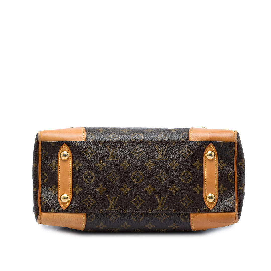 Louis Vuitton Retiro PM Monogram Marron – vue 3 – GABY PARIS