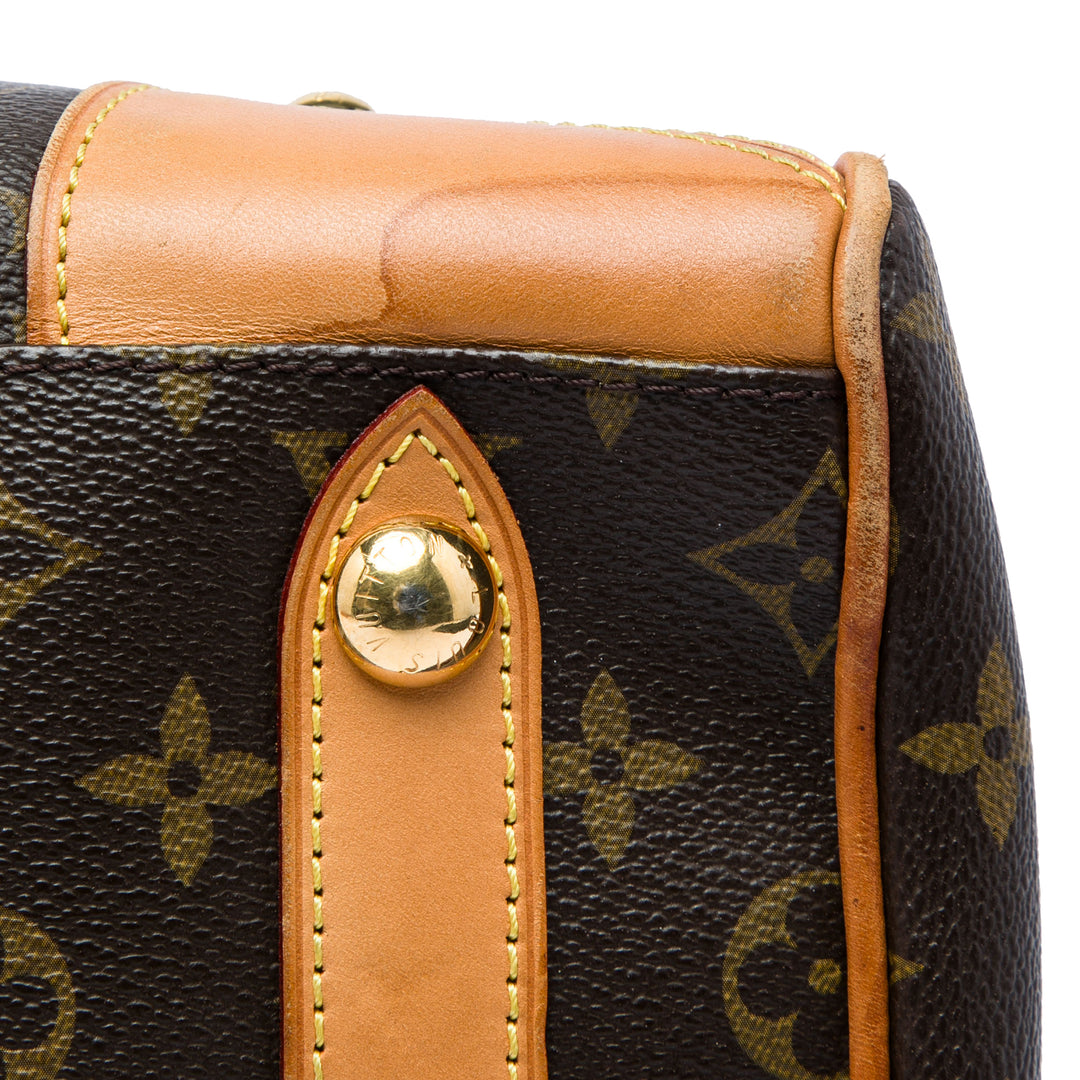 Louis Vuitton Retiro PM Monogram Marron – vue 6 – GABY PARIS