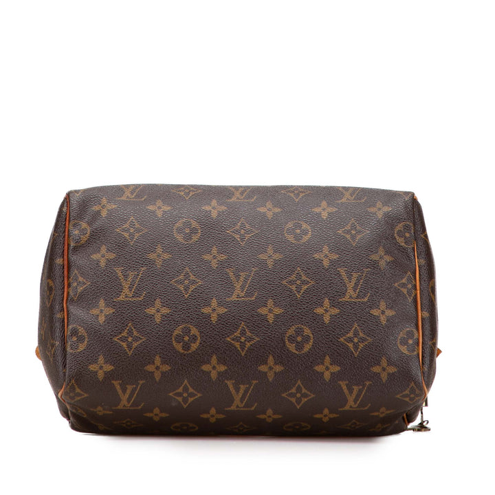 Louis Vuitton Monogram Speedy 25 Marron