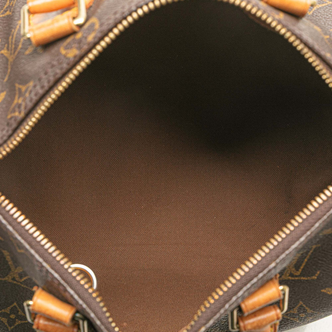 Louis Vuitton Monogram Speedy 25 Marron