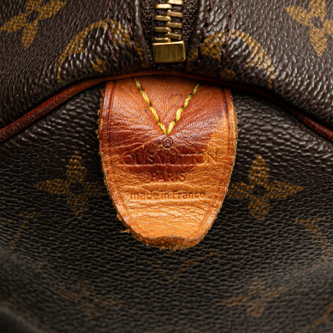 Louis Vuitton Monogram Speedy 25 Marron