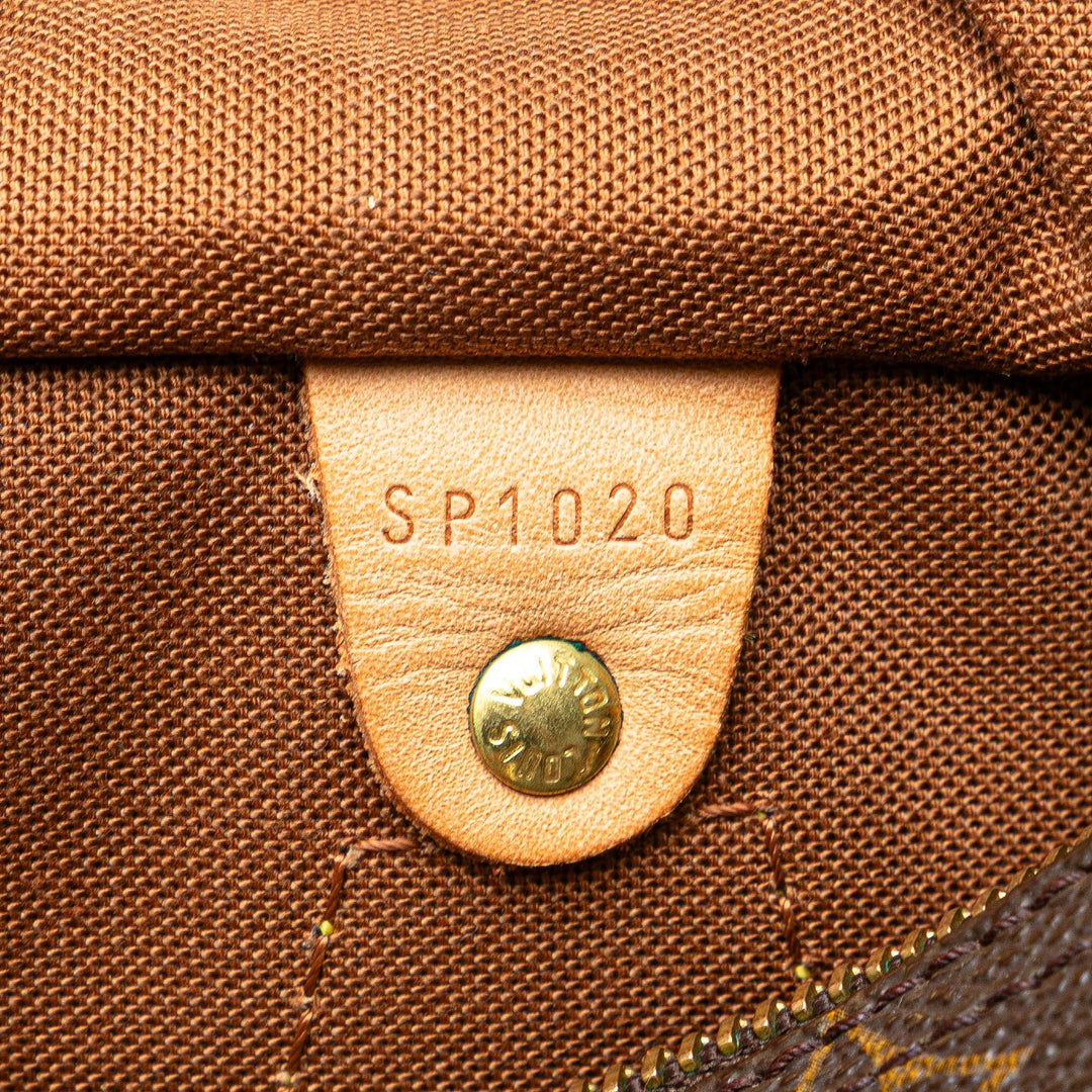 Louis Vuitton Monogram Speedy 25 Marron