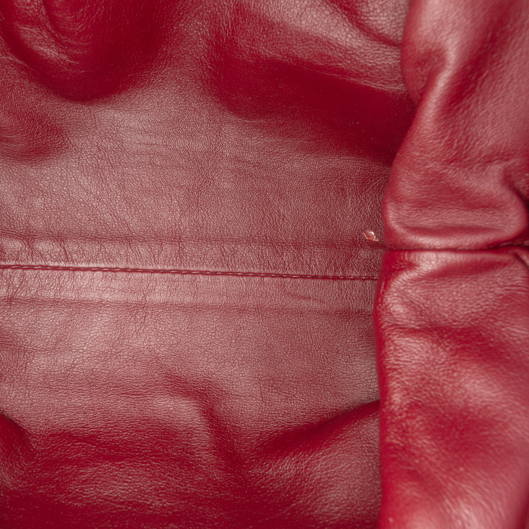 Bottega Veneta Cuir d’agneau The Mini Pochette Sac porté croisé Rouge – GABY PARIS Authentique