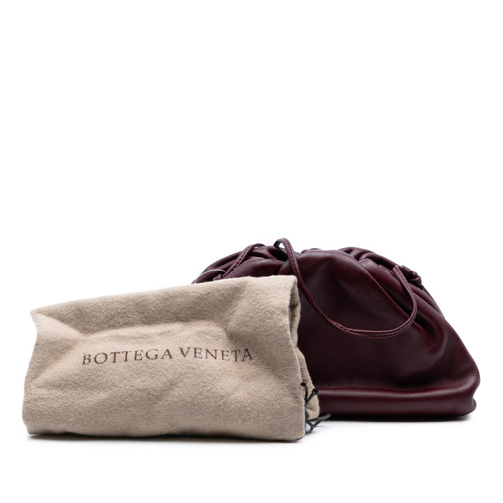 Bottega Veneta Cuir d’agneau The Mini Pochette Sac porté croisé Rouge – GABY PARIS Authentique