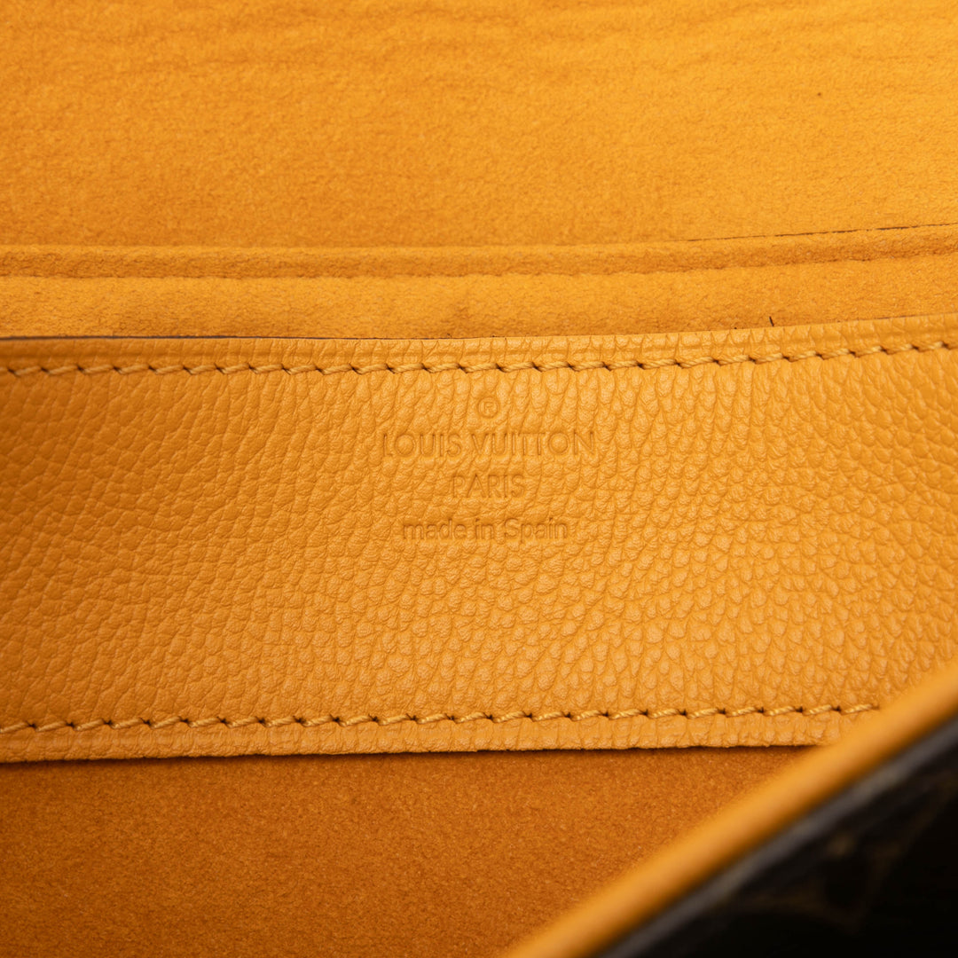 Louis Vuitton Sac porté épaule Pallas Chaîne Monogram Marron – vue 5 – GABY PARIS
