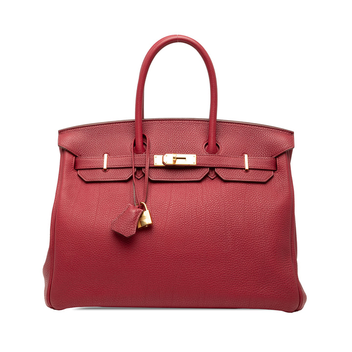 Hermès Togo Birkin Retourne 35 Rouge – GABY PARIS Authentique