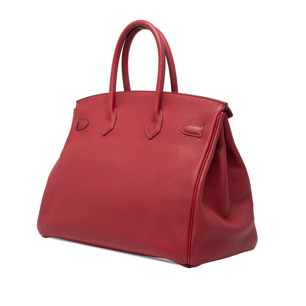 Hermès Togo Birkin Retourne 35 Rouge – GABY PARIS Authentique