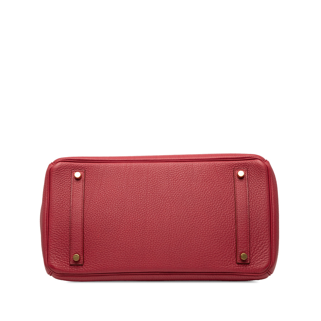 Hermès Togo Birkin Retourne 35 Rouge – GABY PARIS Authentique