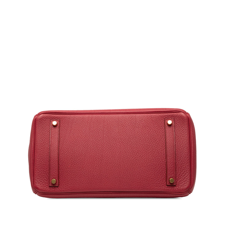 Hermès Togo Birkin Retourne 35 Rouge – GABY PARIS Authentique