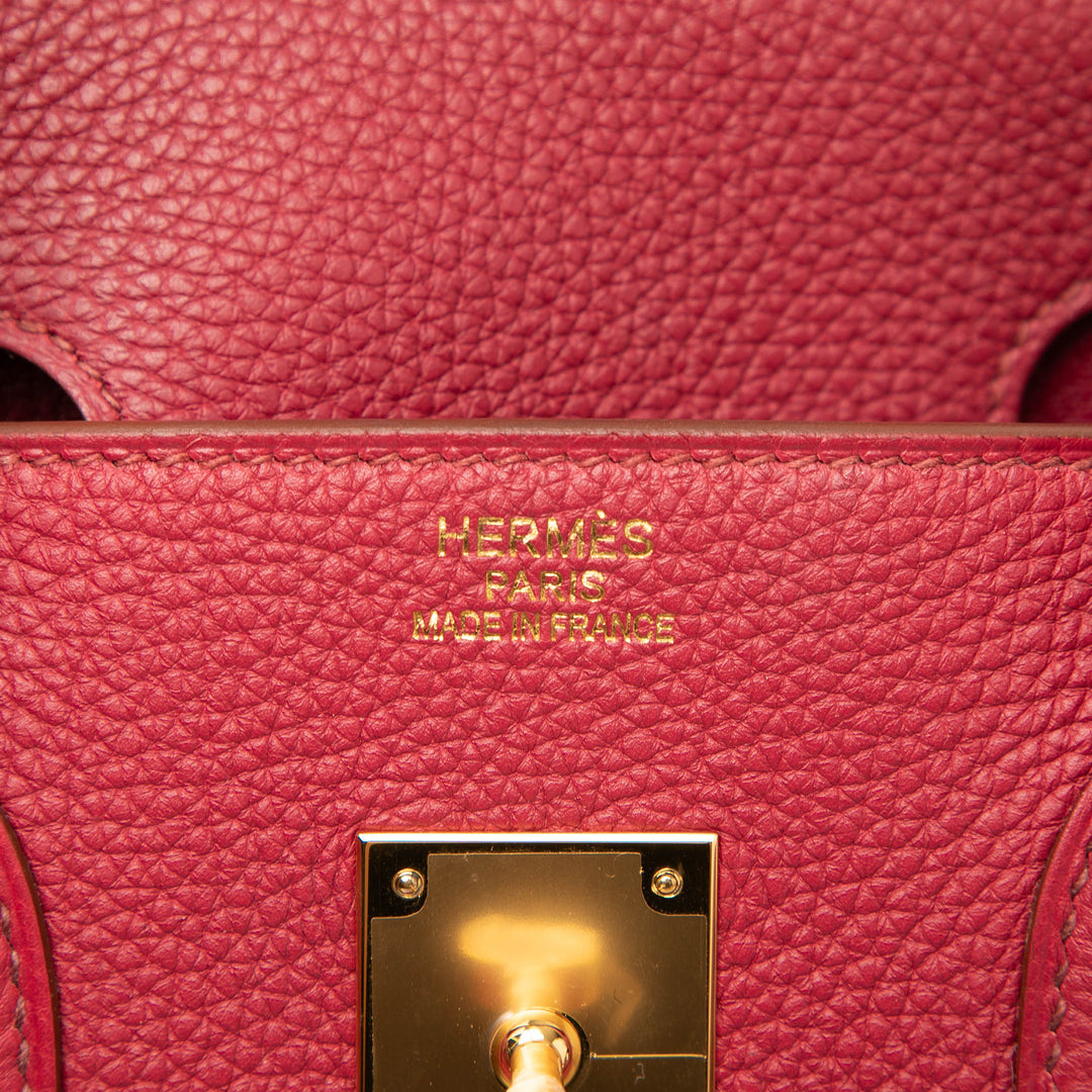 Hermès Togo Birkin Retourne 35 Rouge – GABY PARIS Authentique