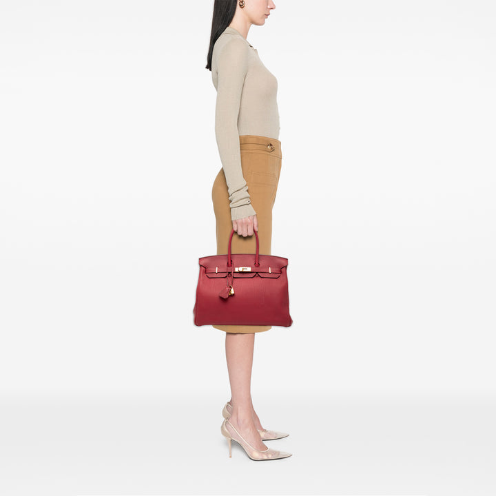 Hermès Togo Birkin Retourne 35 Rouge – GABY PARIS Authentique