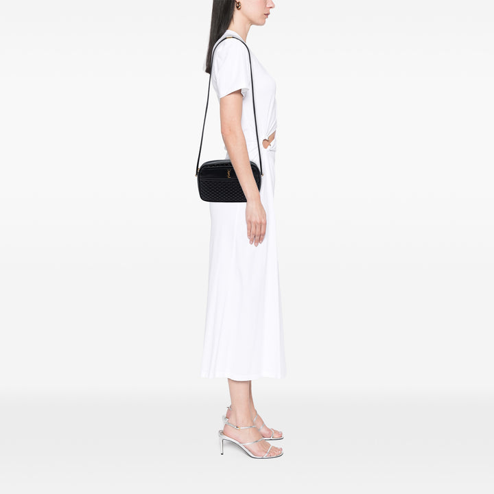Saint Laurent Matelassé Cuir d’agneau Victoire Sac caméra