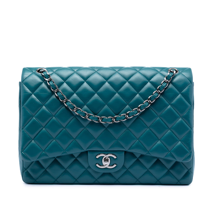 Chanel Maxi Classic Cuir d’agneau Double rabat
