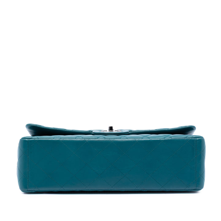 Chanel Maxi Classic Cuir d’agneau Double rabat