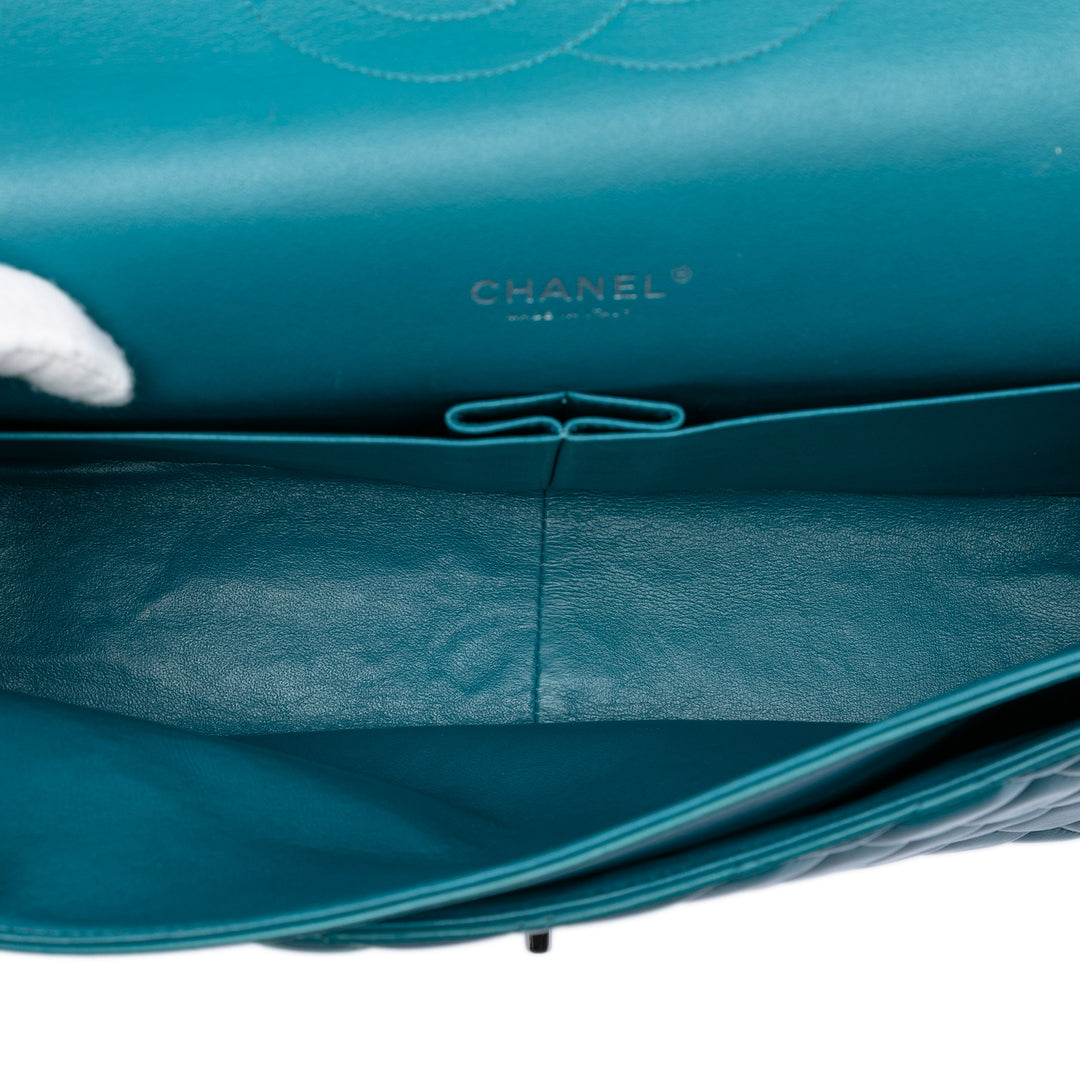 Chanel Maxi Classic Cuir d’agneau Double rabat