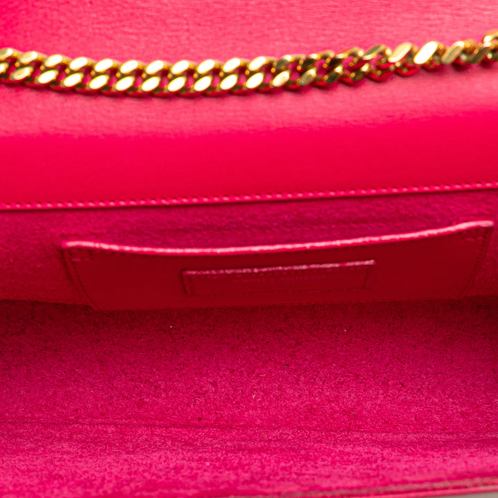 Saint Laurent Medium Smooth Cuir de veau Classic Monogram Kate Tassel Sac porté croisé