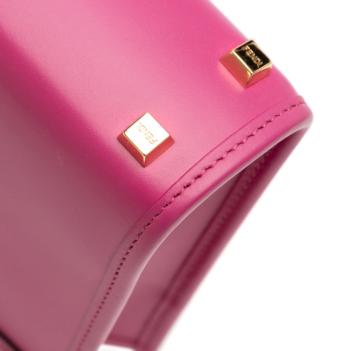 Fendi Mini Cuir Sunshine Shopper Cabas