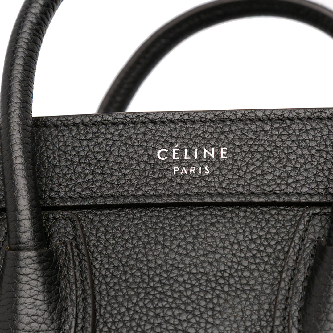 Celine Nano Cuir Luggage Cabas