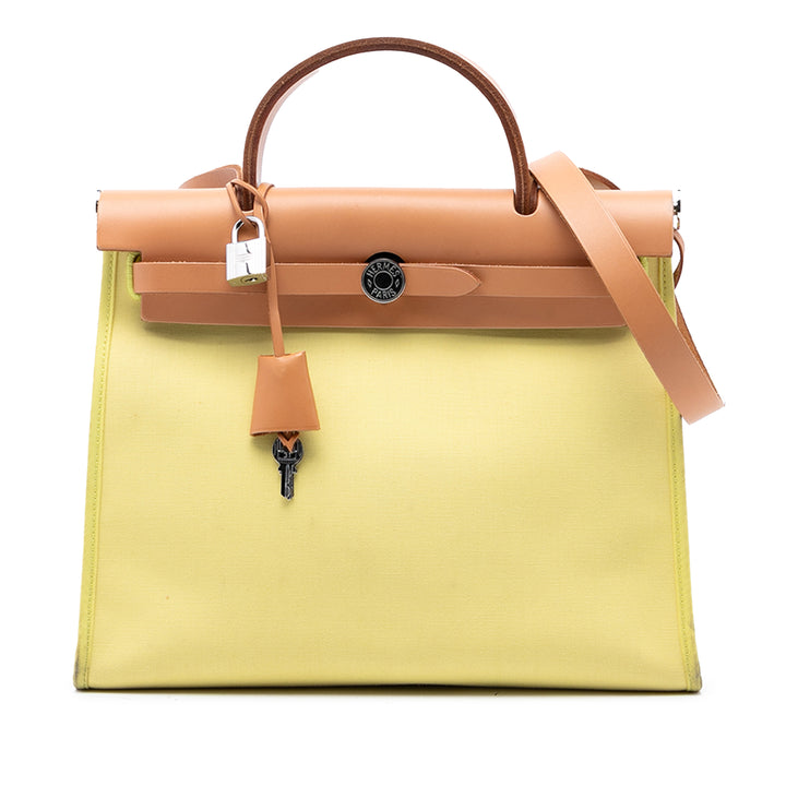 Hermès Toile Herbag Zip 31