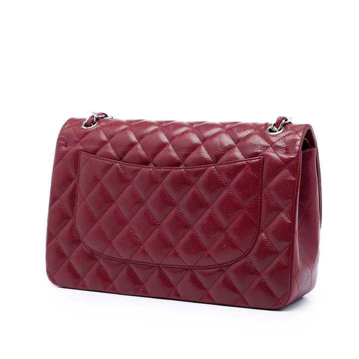 Chanel Jumbo Classic Caviar Double rabat